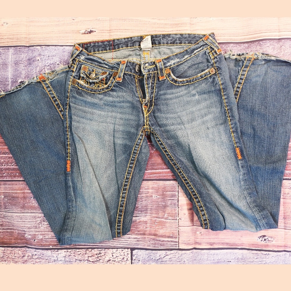 True Religion Joey Super T Flare Leg